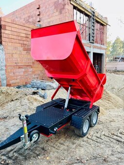 Sklápěcí přívěsný vozík do 750 kg – za auto i čtyřkolku - 2