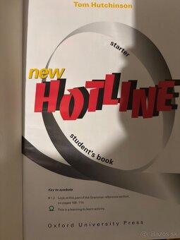 Predám učebnicu - New Hotline - Starter Student's Book - 2