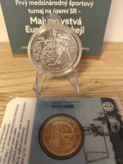 2€ Coincard + 10€ AG minca hokej - 2