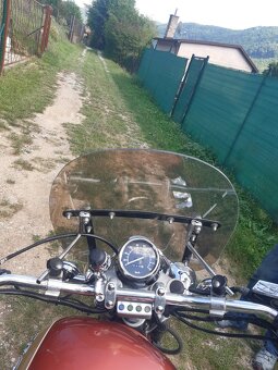 Predam predne plexi na chopper - 2