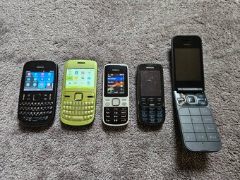 5x Nokia - rôzny stav - 2
