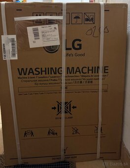 Predám novú, nepoužívanú práčku LG F4X1008NWH - 2