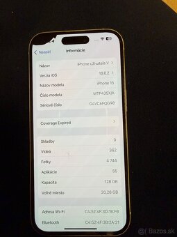 iPhone 15 modrý 128 GB - 2