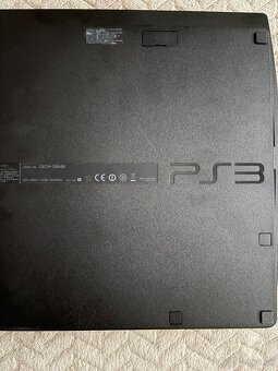 PS3 slim 320GB + hry - 2