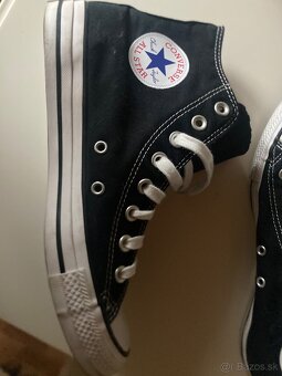 Converse kotnikové čierne - 2