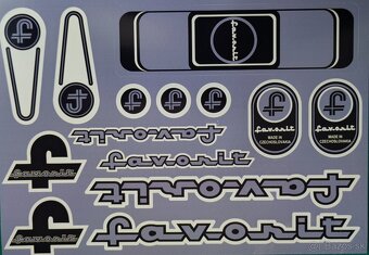 Predám nálepky Favorit a Eska - 2