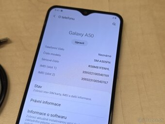 Samsung Galaxy A50 128GB Biela - 2