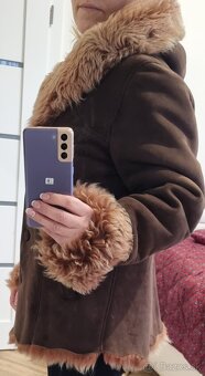 Dámsky kožuch, pravá kožušina - Znížená cena - 2