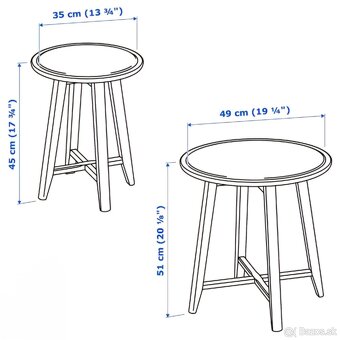 Stolíky KRAGSTA - 2