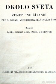 Učebnica Okolo sveta-zemepisné čítanie - predám. - 2