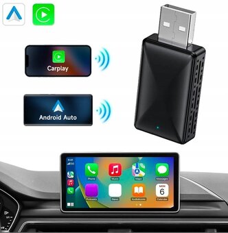 Bezdrôtový adaptér Mini Wireless CarPlay USB - 2