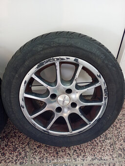 Sada letných pneumatík s alu diskami 185/65 R15 4x108 - 2