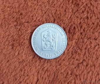 Predám vzácniejšiu mincu 5 hal. 1970, ČSSR - 2