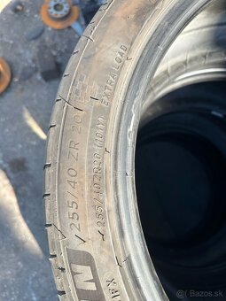 4x Michelin 255/40R20 2022 - 2