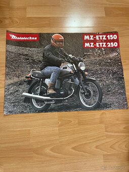 Plagát MZ-ETZ 150,250. - 2