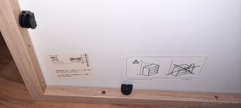 Skrinka so 4 priehradkami IKEA EKET - 2