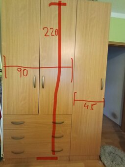 Predám dvojdielnu skriňu Gala - 2