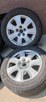 ALU Audi 5x112 a letné Michelin 205/55 R16 - 2