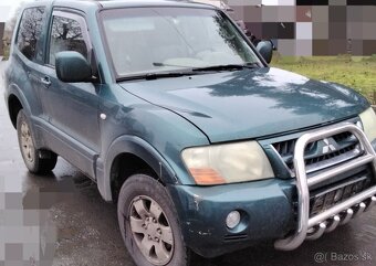 Mitsubishi Pajero 3.2 DI-D 2004 predám MOTOR 4M41, TRYSKY - 2