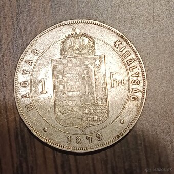E.F. 1Forint 1879 - 2