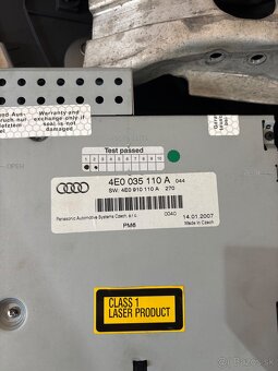Audi a6c6 CD changer/menič - 2