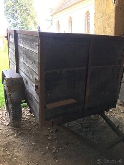 Jednoosá vlečka - 2