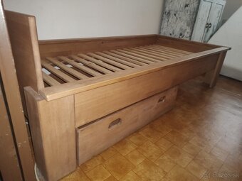 Predám bukovú posteľ - 2