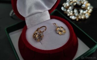Zlaté dámske naušnice - 2