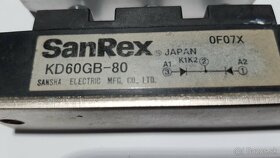 Diodový modul Sanrex KD60GB-80, DF75LA160 - 2