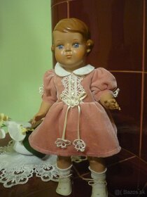 Inge - bábika od  Schildkröt, značená, TOP STAV, v. 34cm. - 2