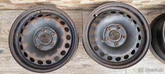 Predam plechové disky 5x112 r15 et47/ J6 orginal vw - 2