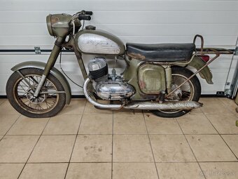 Jawa 350 360 vojenska panelka - 2
