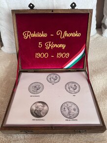 Luxusna zakazkova kazeta na 5 korony FJI - 2
