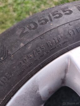 4x Škoda hliníkové disky s gumami - 2