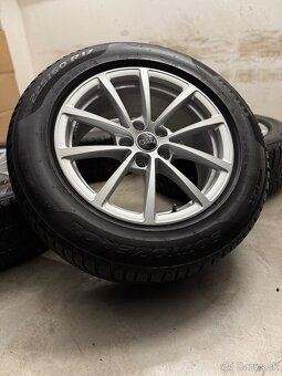 Zimná sada Audi A6 C8 - 5x112 R17 , 225/60/17 Pirelli - 2