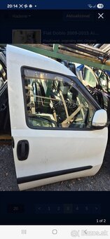 Fiat Doblo Opel Combo D rok 2008-2016 dvere - 2