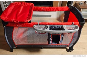 Cestovna postielka Hauck + matrac - 2