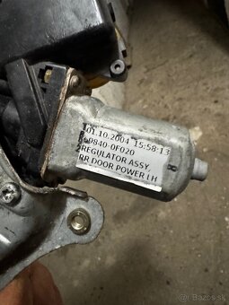 Mechanizmus stahovania okna - 2