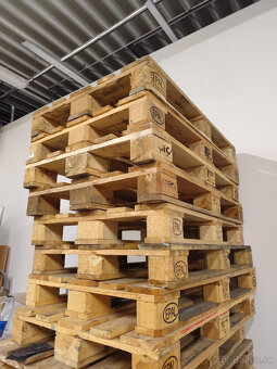 predam palety svetlé 1x použité - 2