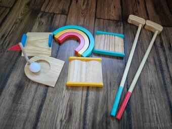 Detský drevený golf - 2