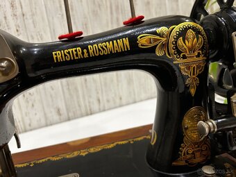 Starožitný šijací stroj Frister & Rossmann - 2