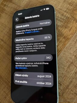 iPhone 15 128GB green - 2