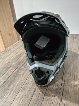 Prilba Force TIGER - čierná matná - L/XL (59-61cm) - 2