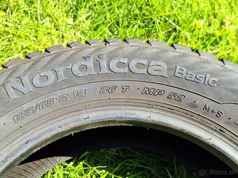 Predám zimné pneumatiky 185/65 R14 86T Nordicca Basic - 2