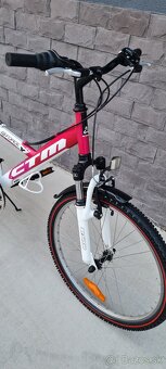 Bicykel Ctm 24" ruzovobiely - 2