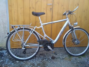 pánsky cestný celohlinikový bicykel - 2