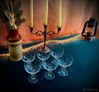 Elegantne poháre - sklo - 2