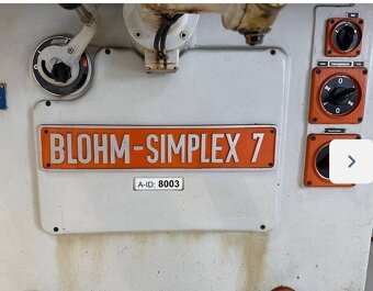 Magneticka bruska blohm simplex 7 - 2