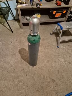 Argon flaša + redukčny ventil - 2