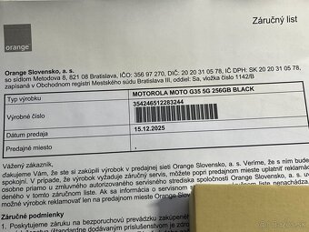 Motorola G 35 5G 256gb —Novak— - 2